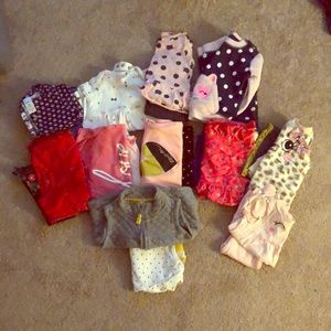 Baby girls outfits lot